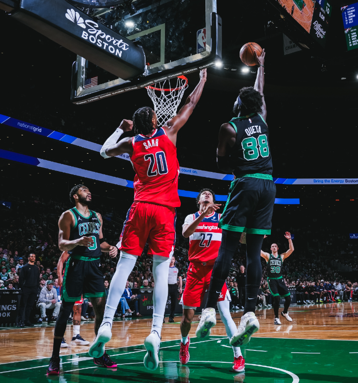 世界杯高清直播入口-塔图姆20+14+7布朗划水，二轮中锋半场22分，绿军送奇才11连败